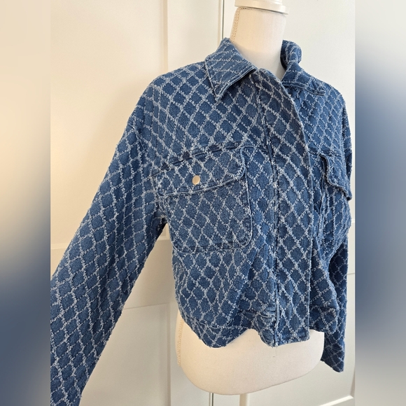 Marvel Blue Patterned Women's Jacket - Picture 3 of 7